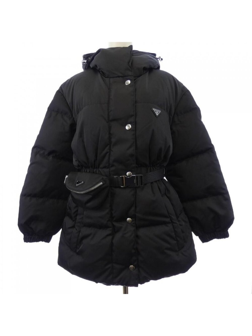 Prada Triangle Logo Down Jacket